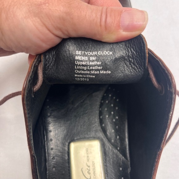 Kenneth Cole New York-‎ Set Your Clock Brown Leather - Picture 12 of 12